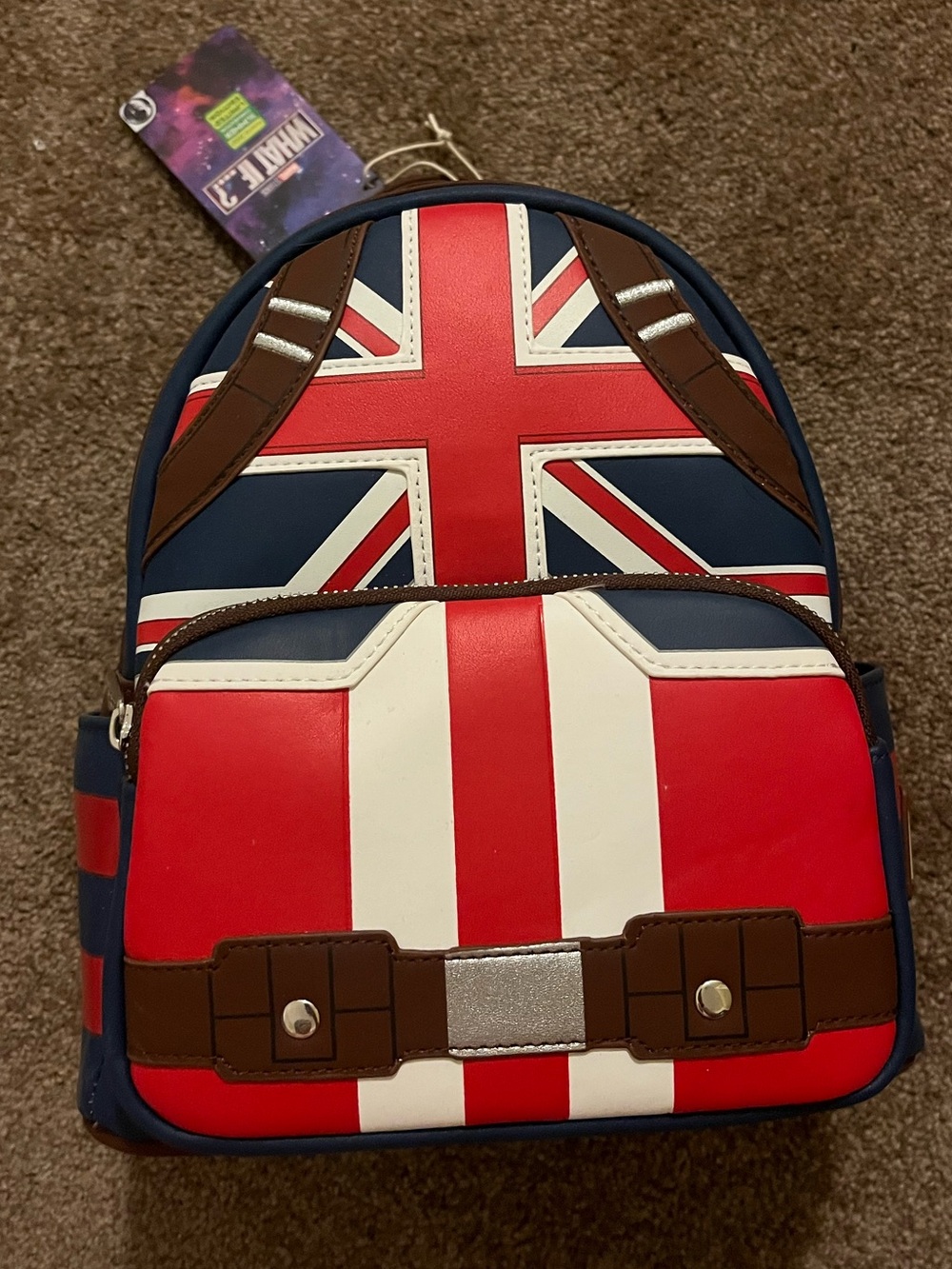 Loungefly Captain Carter Mini Backpack